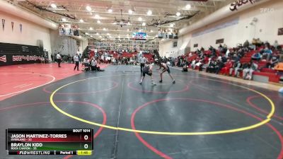 150 lbs Semifinal - Braylon Kidd, Rock Canyon vs Jason Martinez-Torres, Overland