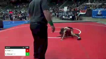 64 lbs 1/4 Finals - Kylee Tran, HURRICANE WRESTLING ACADEMY vs Kendleigh Bowyer, GGB Ohio