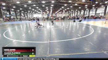 72 lbs Rd# 2 10:30am Friday - Hayes Daniel, Team Michigan vs Maddox Plambeck, East Coast Elite