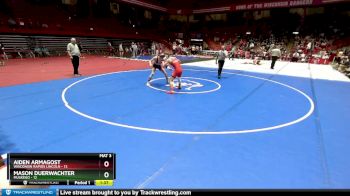 144 lbs D1 - Semi-finals (fri 7:30pm.) - Aiden Armagost, Wisconsin Rapids Lincoln vs Mason Duerwachter, Muskego