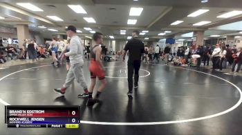 88 lbs Round 4 - Brand`n Edstrom, Upper Valley Aces vs Rockwell Jensen, Hammers Academy