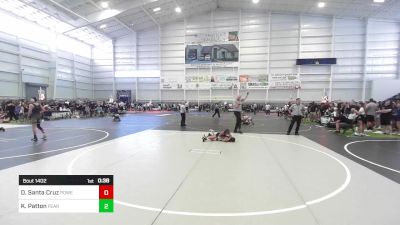 62 lbs Round Of 16 - Daniel Santa Cruz, Powerline Wrestling vs Kaiden Patton, Fearless WC