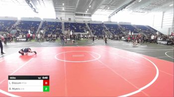 65 lbs Quarterfinal - Lucas Slocum, Stout Wr Ac vs Benjamin Myers, LV Bear WC