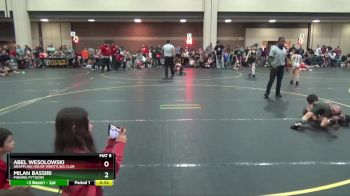 47 lbs Round 1 - Abel Wesolowski, Grappling House Wrestling Club vs Milan Bassiri, Pinning Pythons