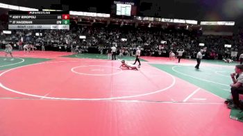 132 lbs Cons. Round 3 - Joey Ieropoli, AVL1 vs Jt Hageman, CPWA