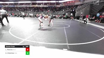 104.2-110.8 lbs Quarterfinal - Lana Reeves, Louisville Male High School vs Alilia Hiteshew, Terminator Wrestling Academy