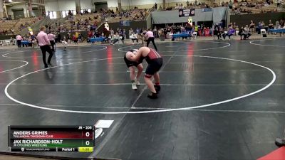 205 lbs Cons. Semi - Jax Richardson-Holt, Jr Cyclones Wrestling vs Anders Grimes, Tullahoma Takedown Club