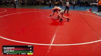 150 lbs Placement (4 Team) - Wyatt Britz, Foley vs Eli Manahan, Chatfield