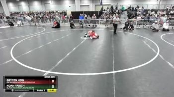 70 lbs Cons. Round 2 - Noah Yakich, Black Fox Wrestling Academy vs Brycen Hein, Michigan West Wrestling Club