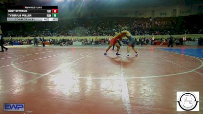 175 lbs Consi Of 16 #1 - Kolt Stevens, Fort Gibson Youth Wrestling vs Tyberius Fuller, Husky Wrestling Club