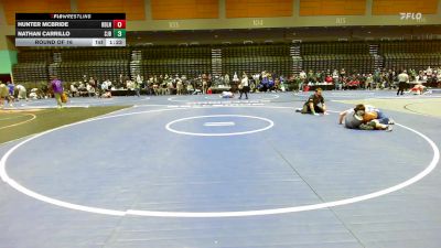 132 lbs Round Of 16 - Hunter McBride, Ridgeline vs Nathan Carrillo, St John Bosco