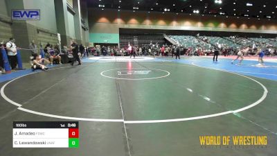 160 lbs Consolation - Jullian Amadeo, FordDynasty Wrestling Club vs Cruz Lewandowski, Unaffiliated