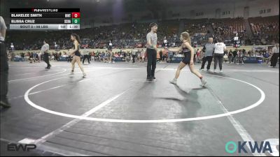 98 lbs Final - BlakeLee Smith, Hinton Takedown Club vs Elissa Cruz, Scrap Yard Training