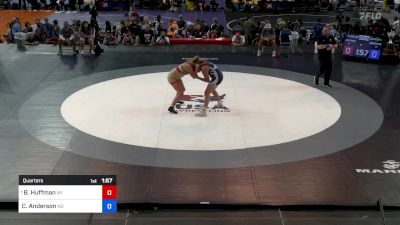 190 lbs Quarters - Brooke Huffman, WI vs Cambree Anderson, ND