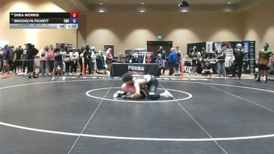 157 lbs Champ. Rd Of 16 - Shea Morris vs Brooklyn Pickett, Capital Wrestling Club