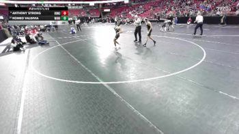 D1-106 lbs Cons. Round 1 - Romeo Valdivia, West Allis Nathan Hale vs Anthony Strong, Brown Deer/Messmer/Shorew.