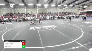 102 lbs Consi Of 4 - Tomas Benavides, No Team vs Derick Sandoval, Alamosa
