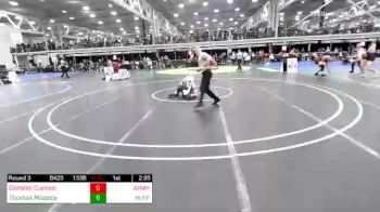 133 lbs Rr Rnd 3 - Dominic Carone, Army vs Thomas Maddox, Buff