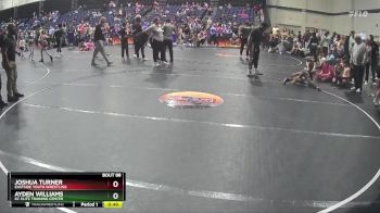 55 lbs Cons. Semi - Joshua Turner, Eastside Youth Wrestling vs Ayden Williams, KC Elite Training Center