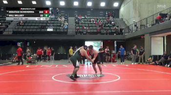 285 lbs Cons. Round 1 - Sebatian Echeverria, Southern Oregon vs Will Willsey, Evergreen State College