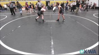 130 lbs Rr Rnd 1 - Giselle Bailey, Midwest City Bombers Youth Wrestling Club vs Kelsie Rains, Tecumseh Youth Wrestling