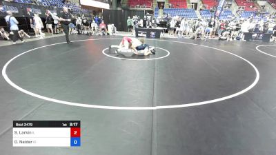 150 lbs Cons 32 #1 - Sean Larkin, IL vs Dj Neider, ID