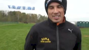 Iona Coach Ricardo Santos 2009 PreNats Prerace