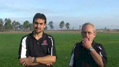 Tom Service and Felipe Montoro - Santa Clara coaches