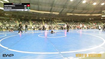 85 lbs 2nd Place - Jaxon Randall, Immortal Athletics WC vs Ivan Gore, Nolf Wrestling Academy