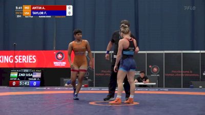 53 kg Semifinal - Felicity Taylor, USA vs Antim Antim, IND