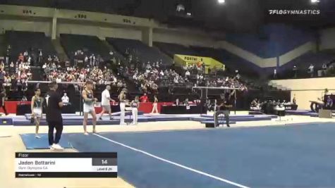 Jaden Bottarini - Floor, Gym Olympica CA - 2021 USA Gymnastics Development Program National Championships