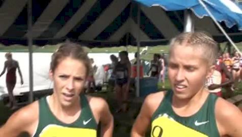 Nicole Blood and Jordan Hasay Blue Race 2009 PreNats