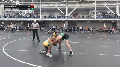 125 lbs Consi Of 8 #1 - Jb Dragovich, George Mason vs Carson Wagner, Binghamton University