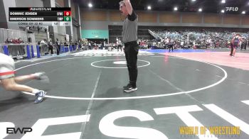 157 lbs Consi Of 32 #2 - Dominic Jensen, Elite Force Wrestling Club vs Emerson Sommers, Timpanogos Wrestling