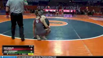 1 lbs Champ. Round 1 - Joey Mushinsky, Peoria (Notre Dame) vs Nat Nosler, Tolono (Unity)