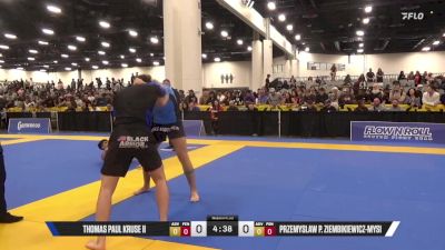 Thomas Paul Kruse II vs Przemyslaw P. Ziembikiewicz-Mys 2025 World IBJJF Jiu-Jitsu No-Gi Championship