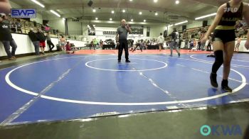 117 lbs Rr Rnd 4 - Lynly Lamons, Tahlequah Wrestling Club vs Zoe Parish, Wagoner Takedown Club