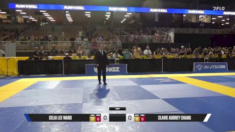 Claire Audrey Chang vs Celia Lee Ward 2025 Pan Kids Jiu-Jitsu IBJJF Championship