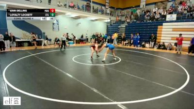 135 lbs. Cons. Round 4 - Loyalty Lockett, Stillwater vs Erin Delling, Parkway Central