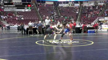 107 lbs Consi 1 - Max Jovenetti, St. Marys vs Gaige Mentusky, North Schuylkill