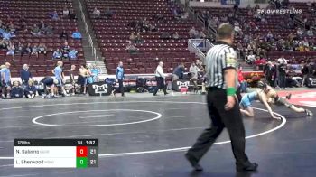 120 lbs Prelims - Nick Salerno, Burrell Hs vs Lucas Sherwood, Montoursville Area Hs