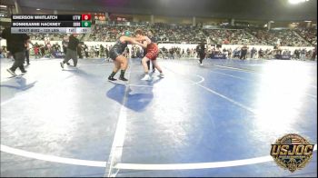 Round Of 16 - Emerson Whitlatch, L-Town Titans vs BonnieAnne Hackney, Derby Wrestling Club