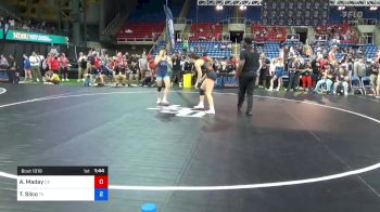 138 lbs Cons 8 #2 - Alex Maday, California vs Taylin Silco, Texas