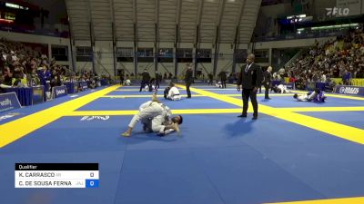 KEVEN CARRASCO vs CLEBER DE SOUSA FERNANDES 2024 World Jiu-Jitsu IBJJF Championship