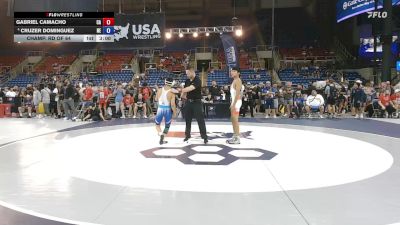 113 lbs Champ. Rd Of 64 - Gabriel Camacho, CA vs Cruzer Dominguez, NE