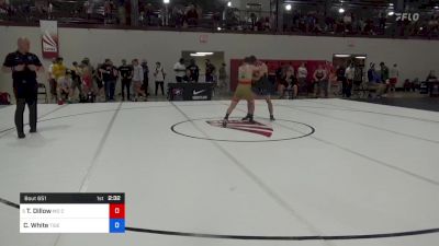 67 kg Quarterfinal - Trey Dillow, MO Central WC vs Corbin White, Tiger Den Wrestling Club