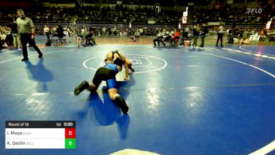 160 lbs Round Of 16 - Izael Moya, Kearny vs Kevin Devlin, Williamstown Braves