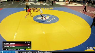 Semifinal - Colton Kelley, Kearney Catholic vs Dakota Gibson, Doniphan-Trumbull