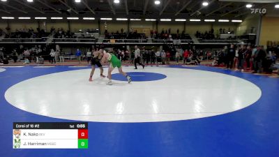 157 lbs Consi Of 16 #2 - Kasey Nako, Beverly vs Jack Harriman, Massabesic