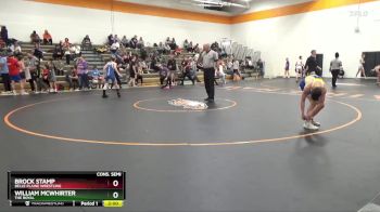 J-9 lbs Cons. Semi - Brock Stamp, Belle Plaine Wrestling vs William Mcwhirter, The Royal